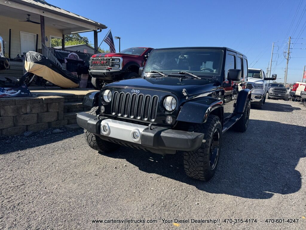 2014 Jeep Wrangler Unlimited Sahara 4X4