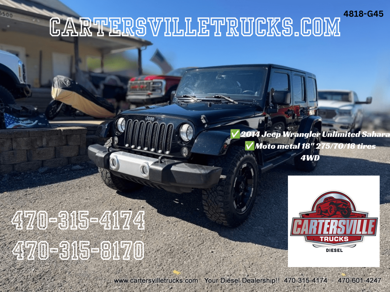 2014 Jeep Wrangler Unlimited Sahara