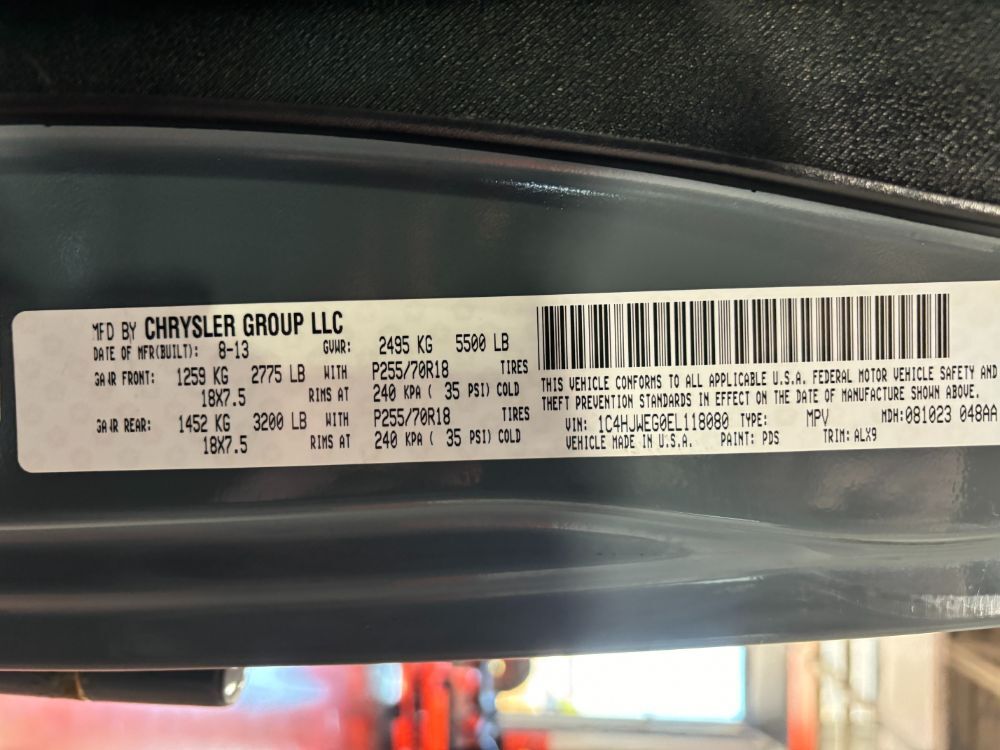 2014 Jeep Wrangler Unlimited Sahara Franklin OH