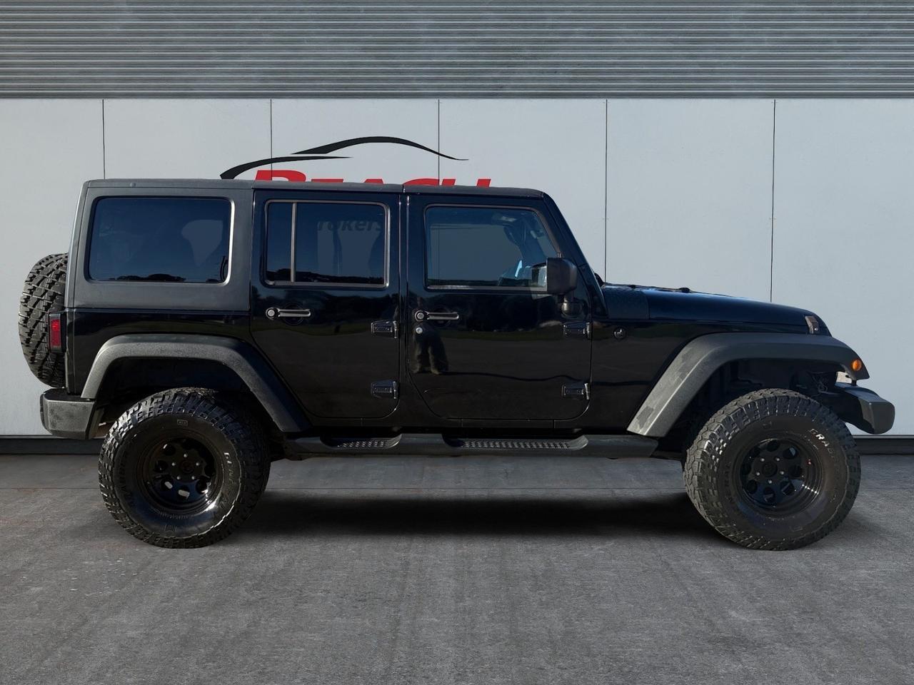 2014 Jeep Wrangler Unlimited Sport, BRUSH GUARD, 4X4, TOW HOOKS, RUNNING BOARDS, TOW PACKAGE, HEATED MIRRORS, ALL WEATHER FLOOR MATS, AUX, USB, BUILT FOR TRAILS AND READY FOR ANYTHING! Norfolk VA