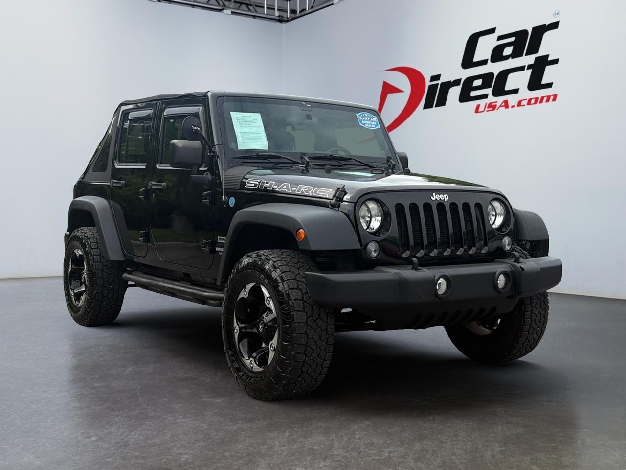 2014 Jeep Wrangler Unlimited Willys Wheeler, BLUETOOTH, SOFT TOP, BLUETOOTH, UCONNECT, FENDER FLARES, TOW PACKAGE, GET JEEPIN THIS SUMMER! Virginia Beach VA