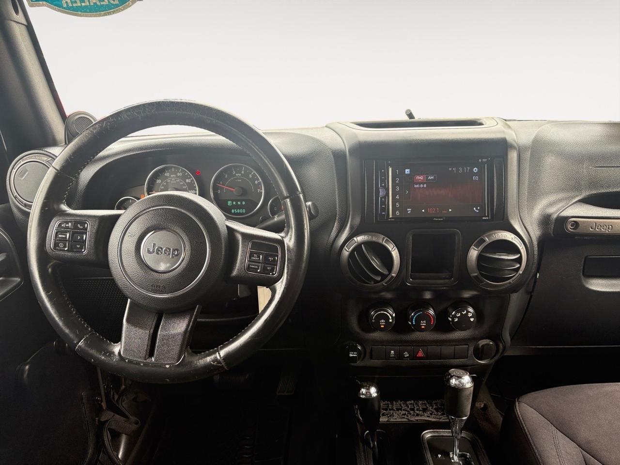 2014 Jeep Wrangler Unlimited Willys Wheeler, BLUETOOTH, SOFT TOP, BLUETOOTH, UCONNECT, FENDER FLARES, TOW PACKAGE, GET JEEPIN THIS SUMMER! Virginia Beach VA
