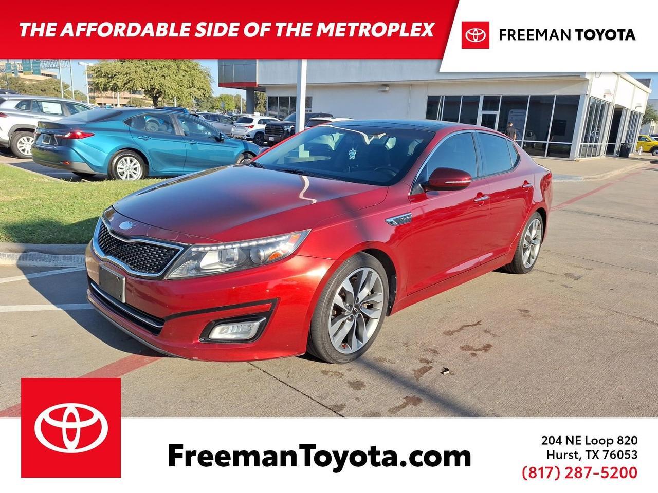 2014 Kia Optima SX Turbo Hurst TX