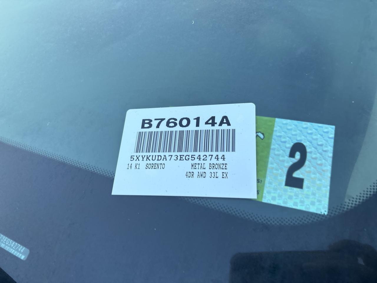 2014 Kia Sorento EX Hagerstown MD