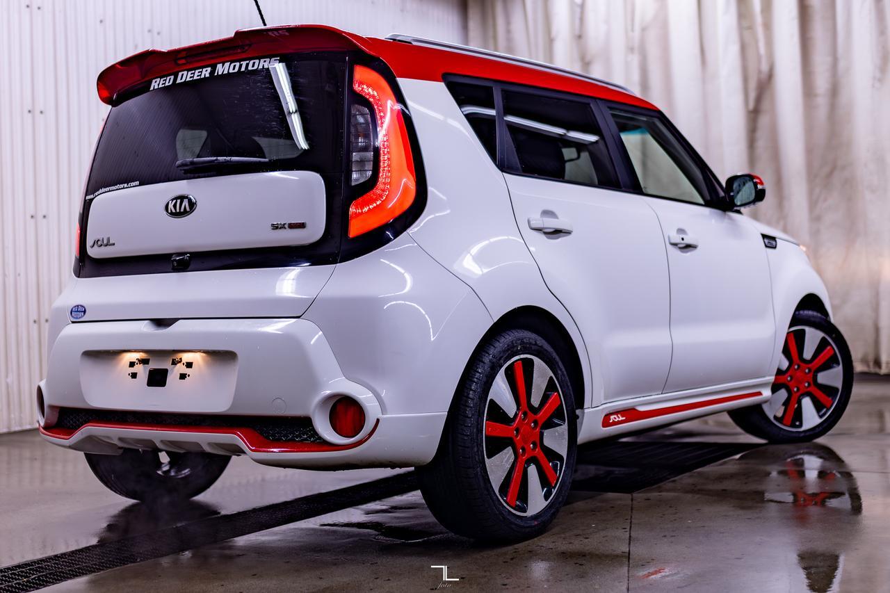 2014 Kia Soul SX Leather BCam Hseat Red Deer AB