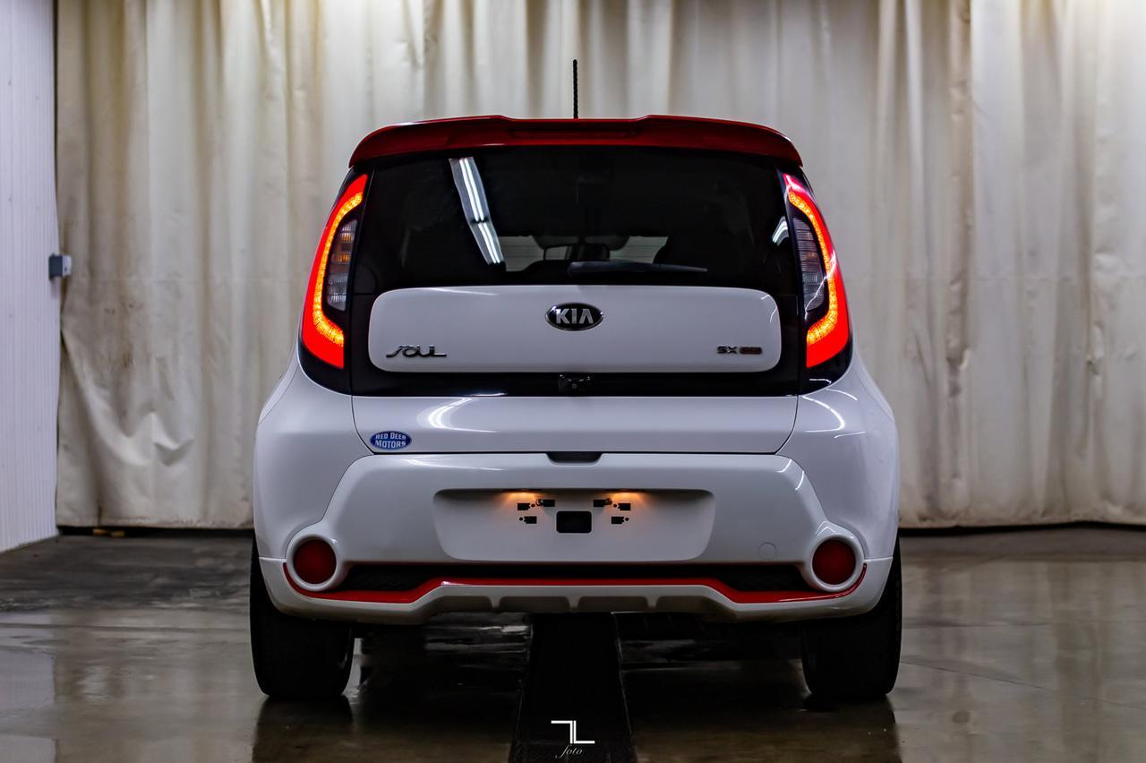 2014 Kia Soul SX Two-Tone Leather BCam Hseat Red Deer AB