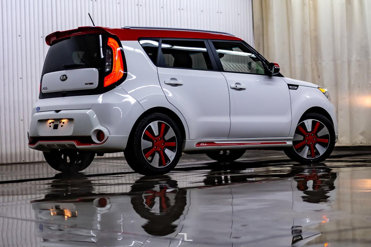 2014 Kia Soul SX Two-Tone Leather BCam Hseat Red Deer AB