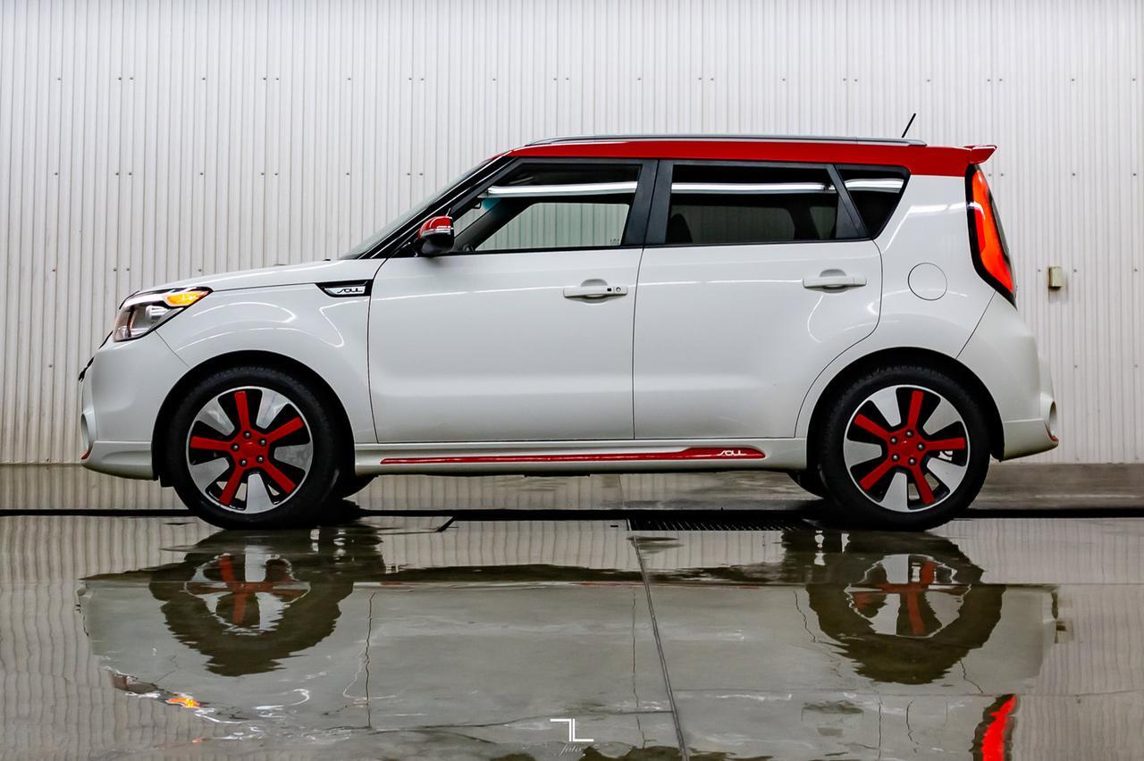 2014 Kia Soul SX Two-Tone Leather BCam Hseat Red Deer AB