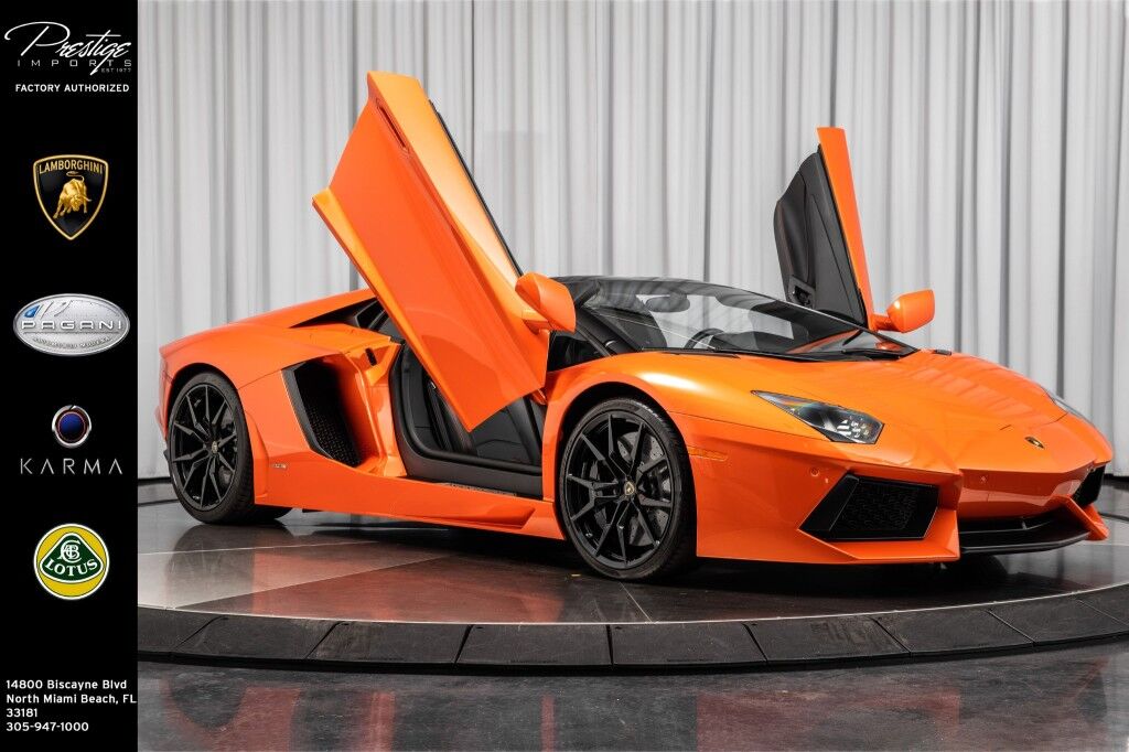 2014 Lamborghini Aventador North Miami Beach FL 2014 Lamborghini Aventador North Miami Beach FL