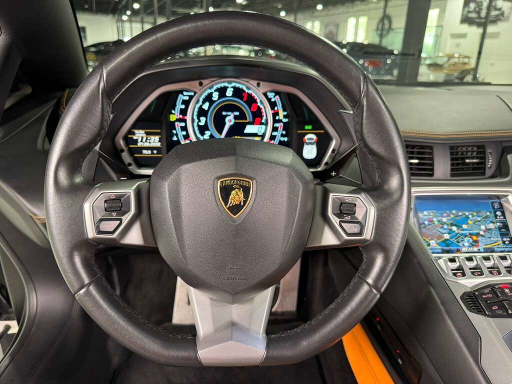 2014 Lamborghini Aventador Roadster Bianco Canopus paint, Sensonum audio system AND MUCH MORE!! Fort Lauderdale FL