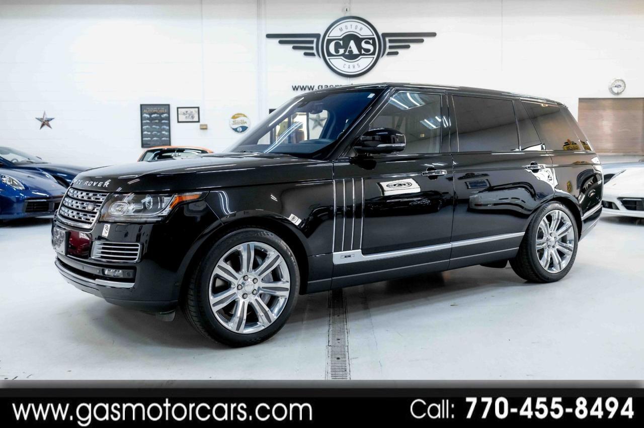 2014 Land Rover Range Rover Supercharged Autobiography Black