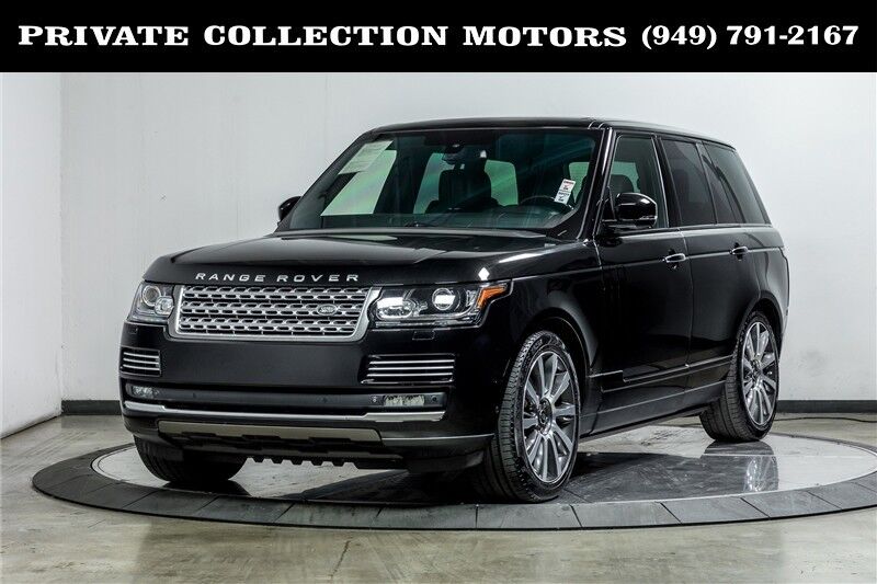 2014 Land Rover Range Rover Supercharged Autobiography Costa Mesa CA 2014 Land Rover Range Rover Supercharged Autobiography Costa Mesa CA