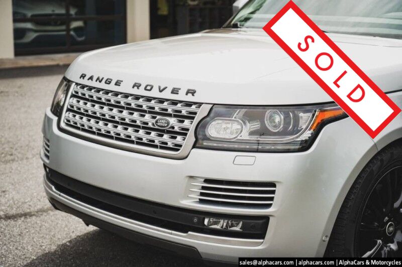 2014 Land Rover Range Rover Supercharged Boston MA