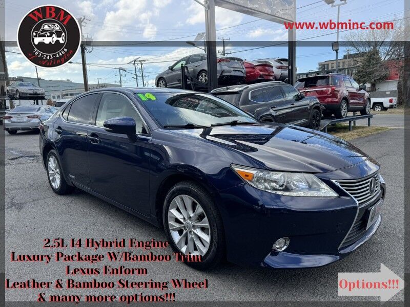 2014 Lexus ES 300h Hybrid w/ Luxury Package w/Bamboo Trim