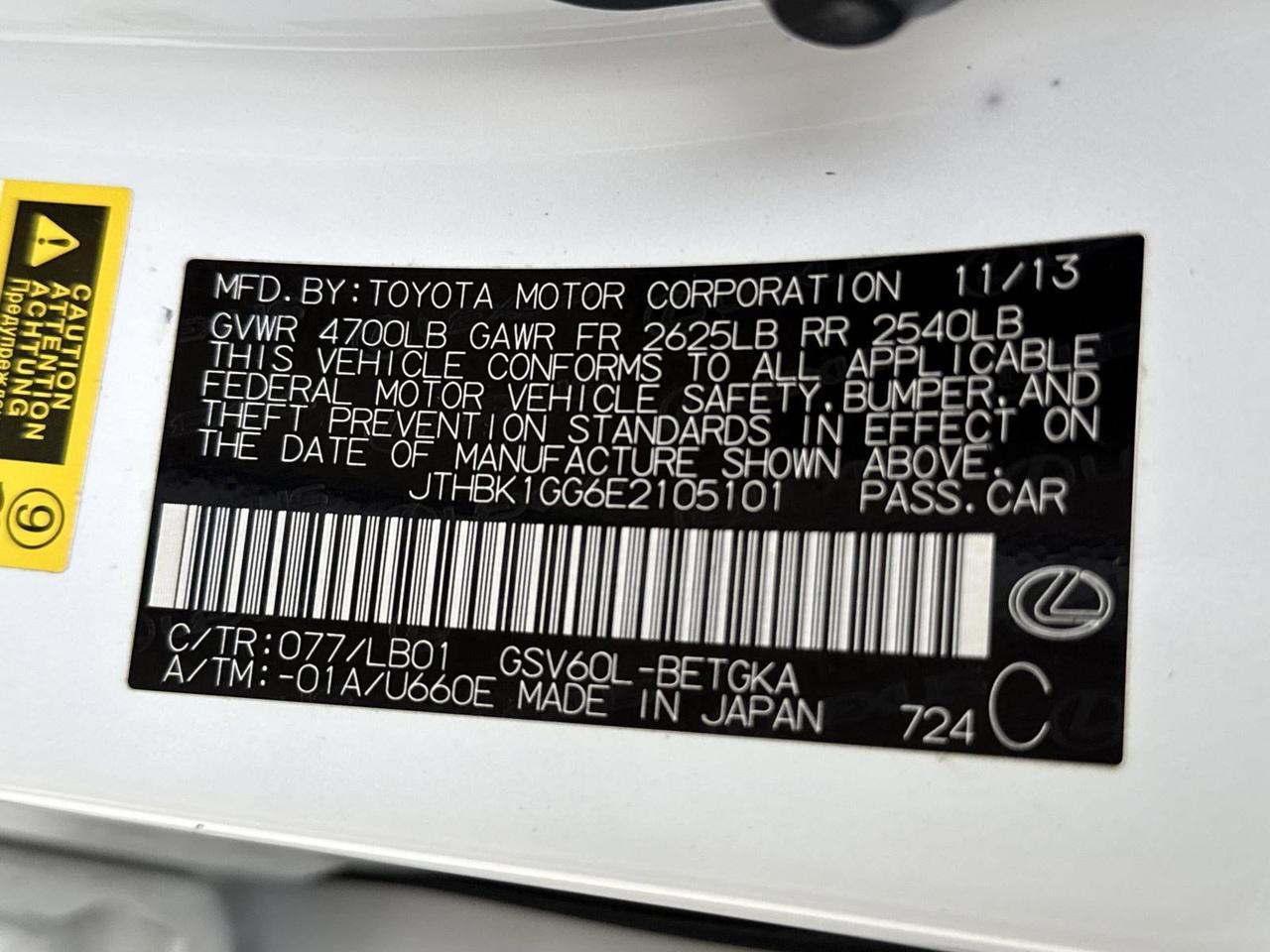 2014 Lexus ES 350 San Antonio TX