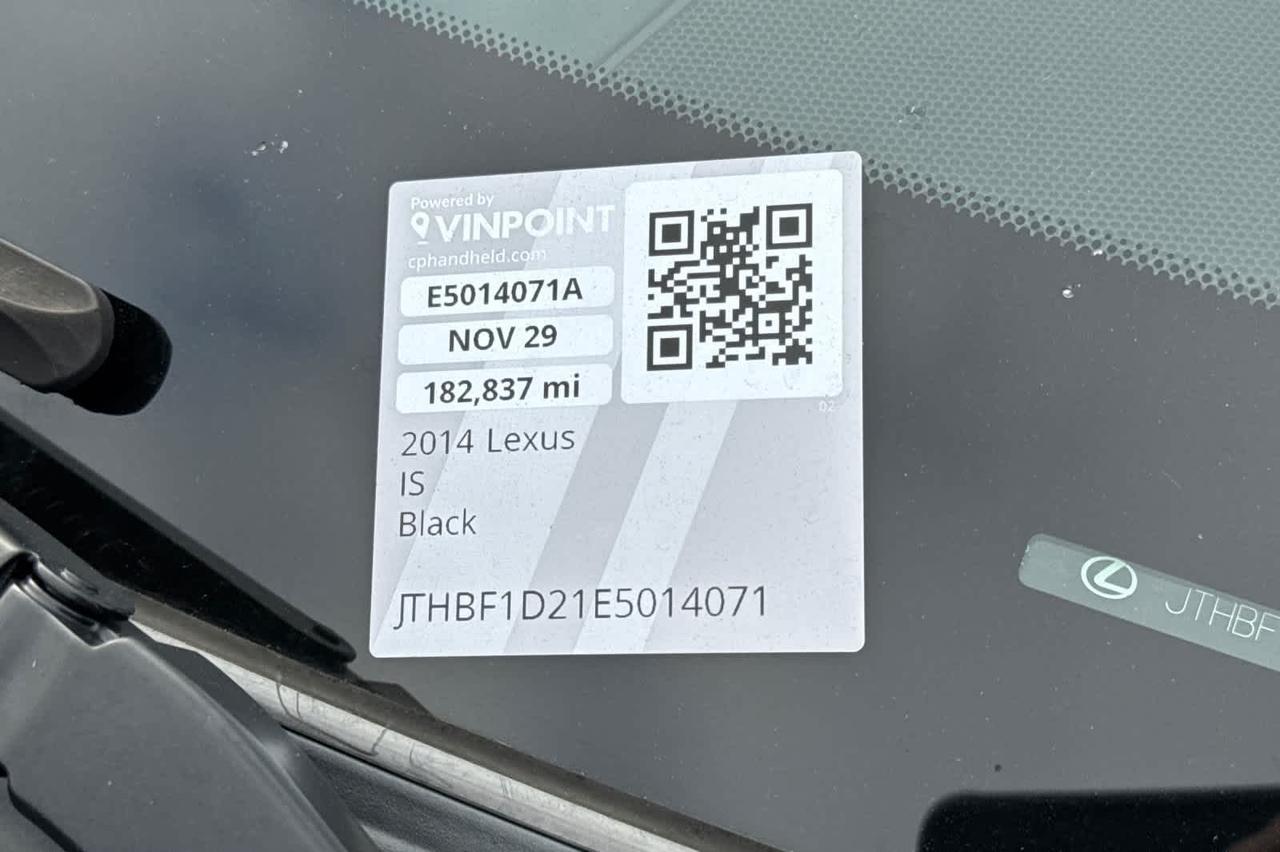 2014 Lexus IS 250 Roseville CA