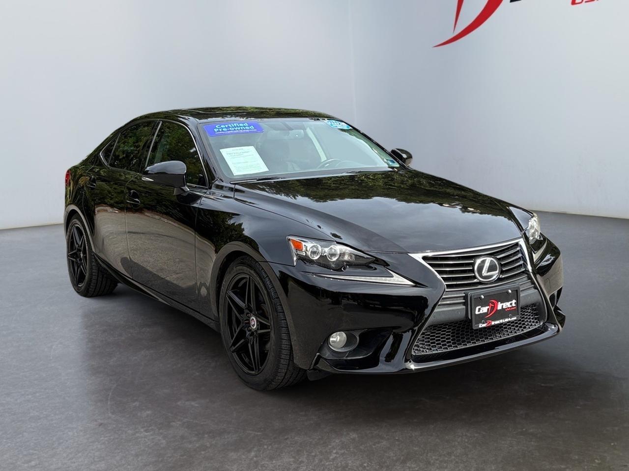 2014 Lexus IS 250 CUSTOM SPEC-1 BLACK RIMS, BACKUP CAMERA, SUNROOF, PADDLE SHIFTERS, SELECT DRIVE MODES, BLIND SPOT ALERT, HEATED & VENTILATED SEATS, NAVIGATION, LOW MILES, THIS LEXUS HAS WHAT YOU WANT!