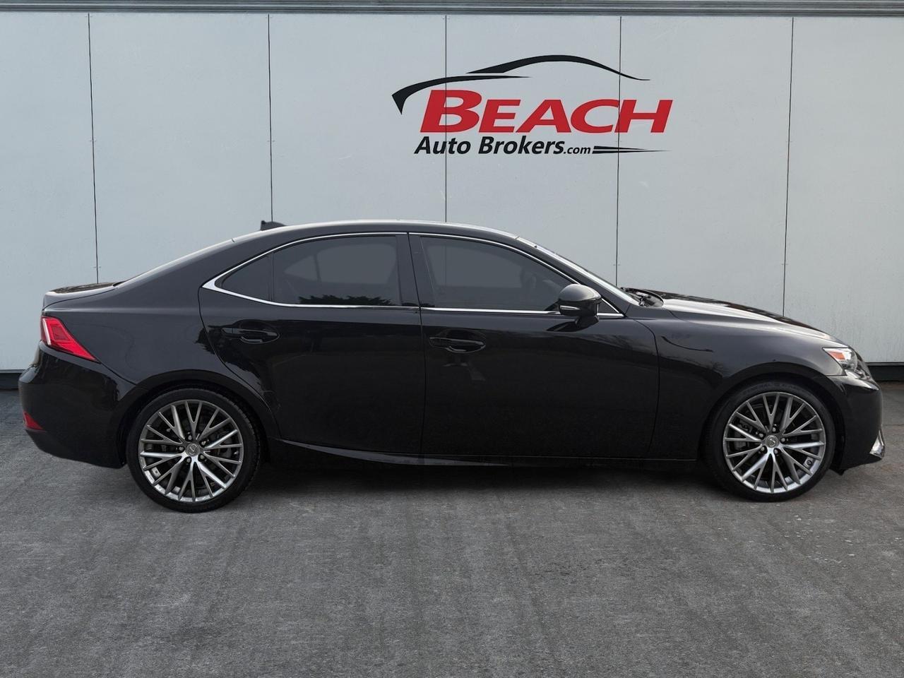 2014 Lexus IS 250 HEATED AND VENTILATED SEATS, SUNROOF, BLUETOOTH, POWER MIRRORS, BLIND SPOT ALERT, KEYLESS START, POWER SEATS, STEERING WHEEL CONTROLS, LOW MILES! Norfolk VA