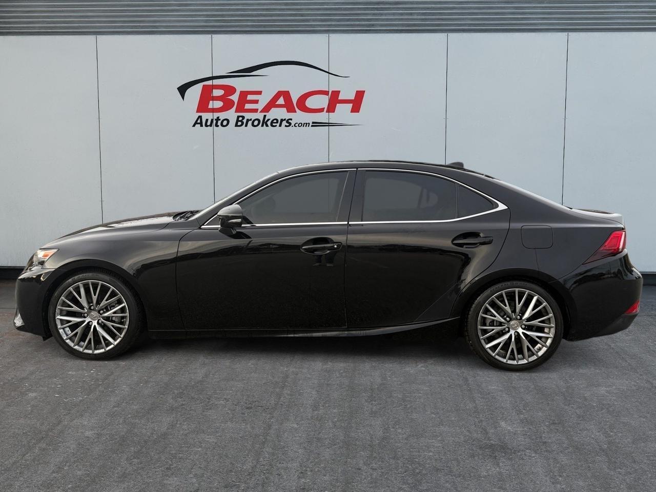 2014 Lexus IS 250 HEATED AND VENTILATED SEATS, SUNROOF, BLUETOOTH, POWER MIRRORS, BLIND SPOT ALERT, KEYLESS START, POWER SEATS, STEERING WHEEL CONTROLS, LOW MILES! Norfolk VA