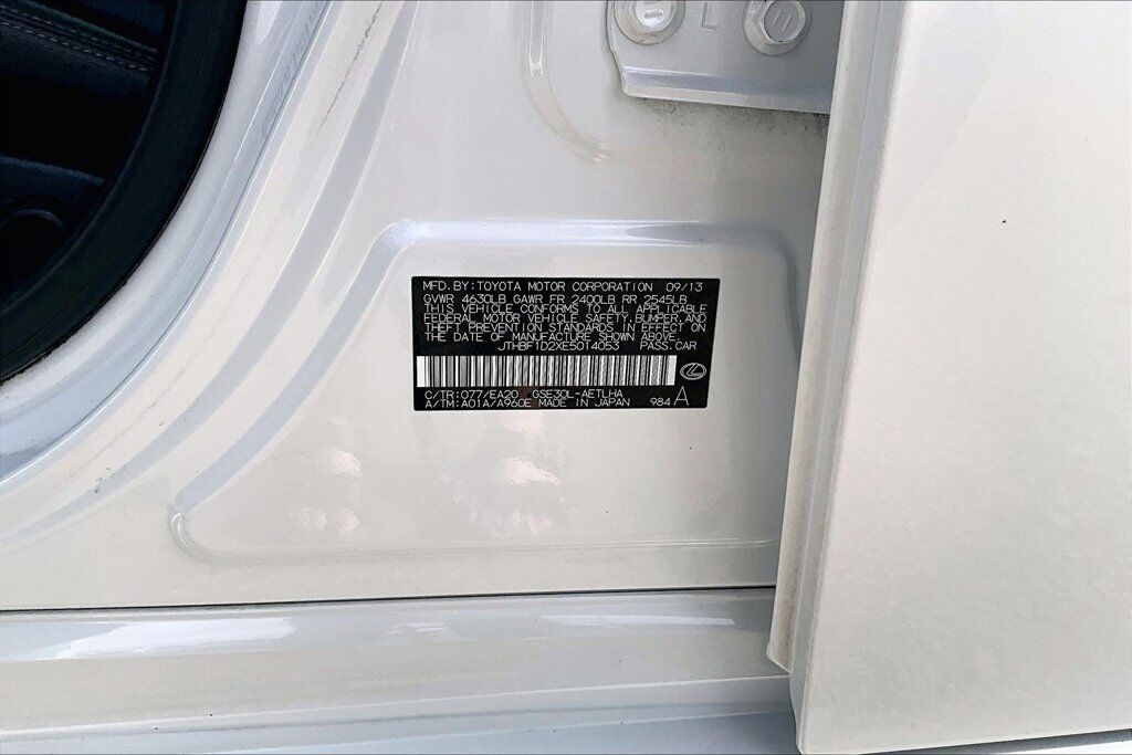 2014 Lexus IS 250 OR