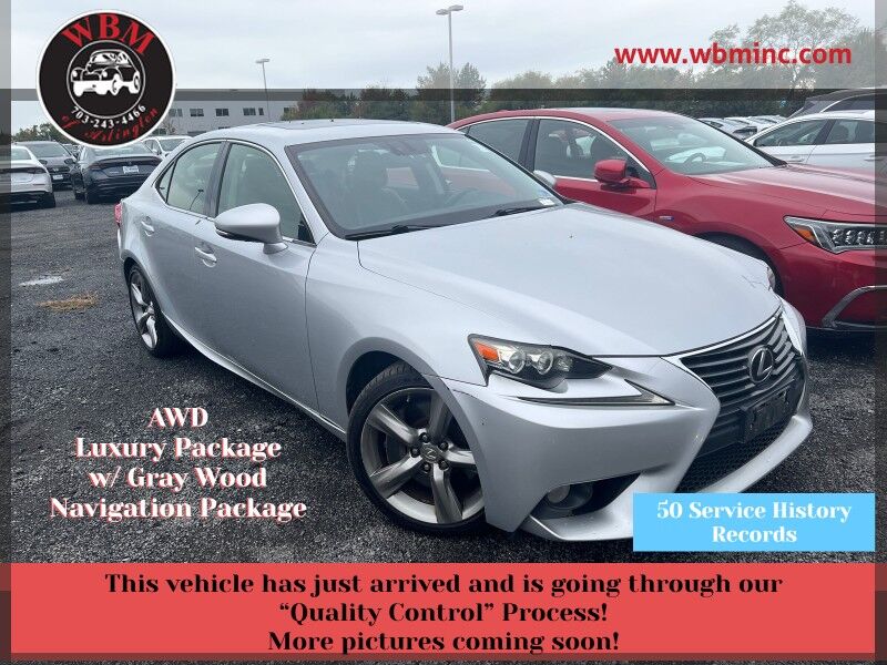 2014 Lexus IS 350 AWD w/ Luxury Package