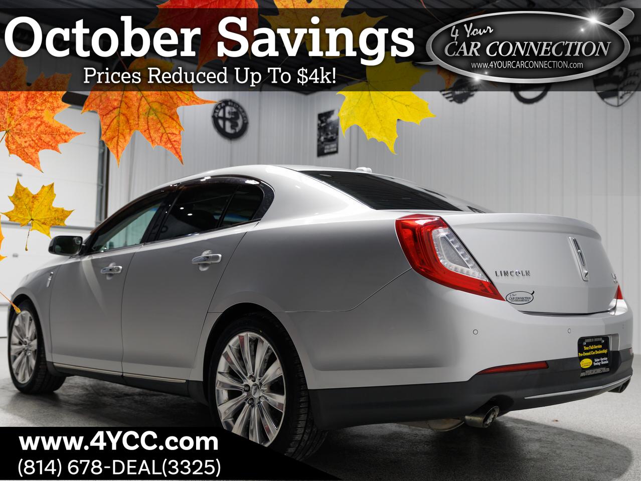 2014 Lincoln MKS EcoBoost AWD Cranberry PA
