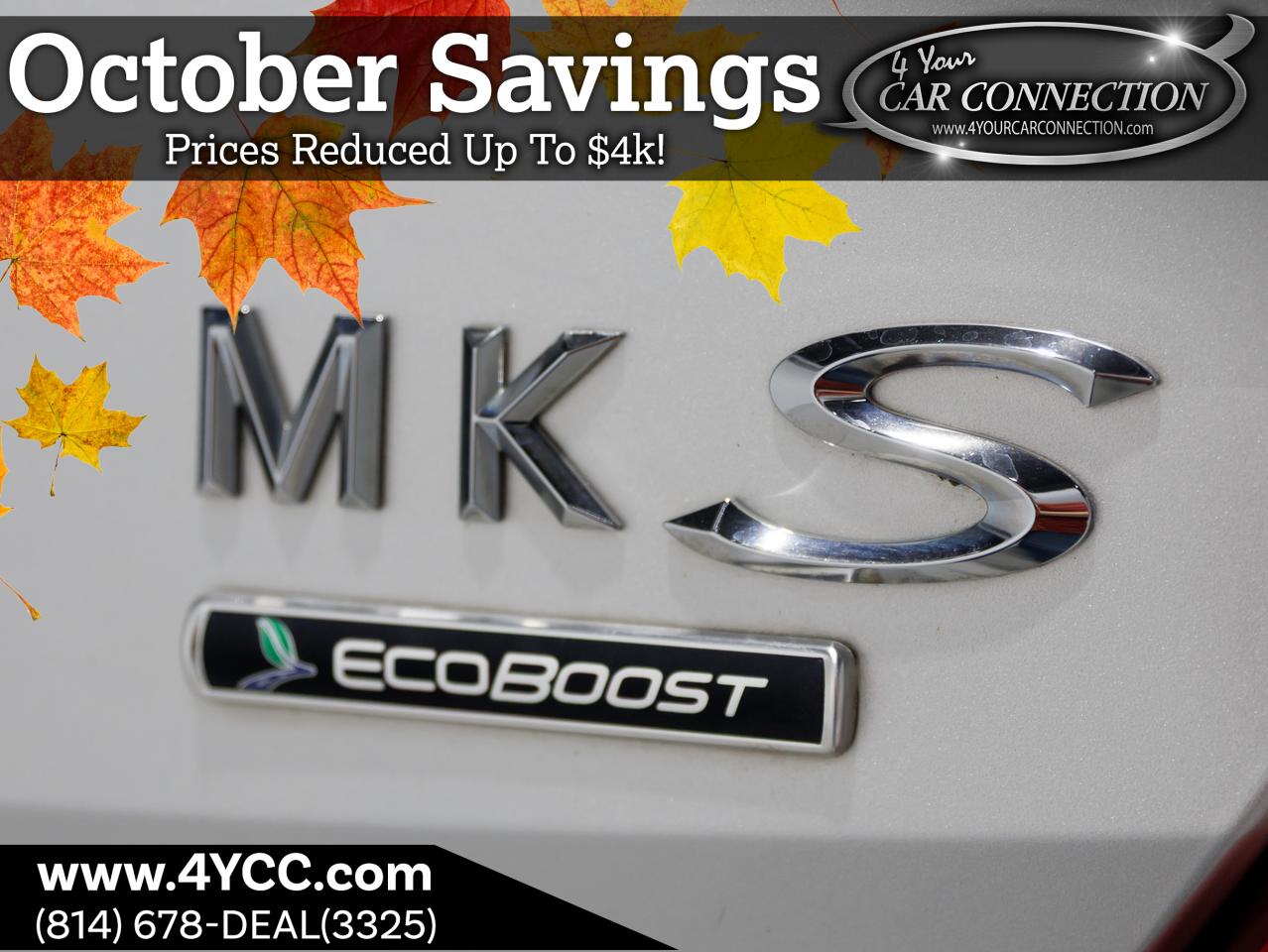 2014 Lincoln MKS EcoBoost AWD Cranberry PA
