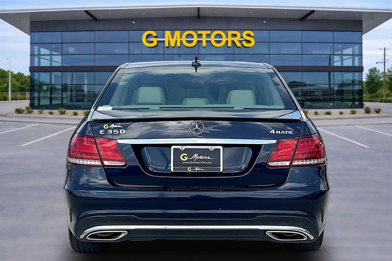 2014 MERCEDES-BENZ E-CLASS E350 4MATIC Houston TX
