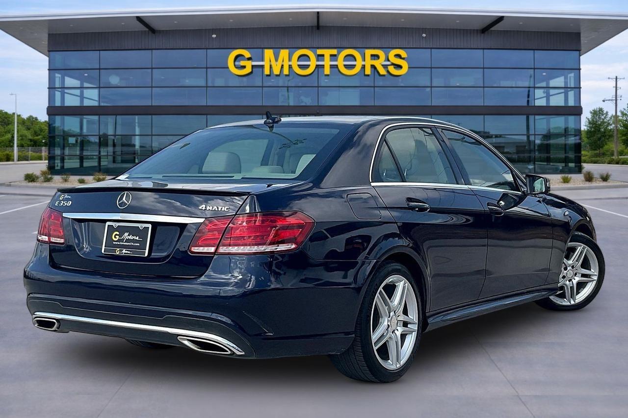 2014 MERCEDES-BENZ E-CLASS E350 4MATIC Houston TX
