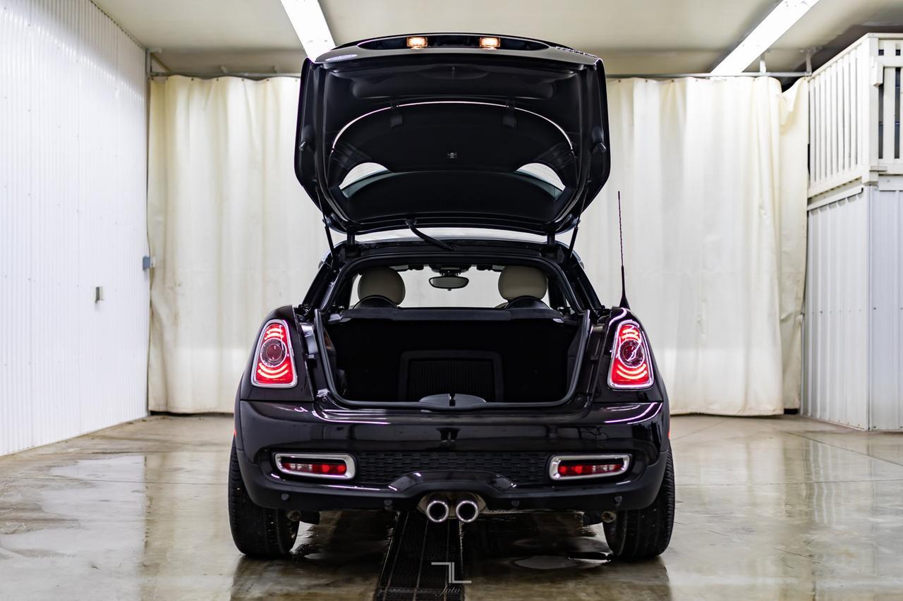 2014 MINI Cooper S Coupe Manual Leather Nav Red Deer AB