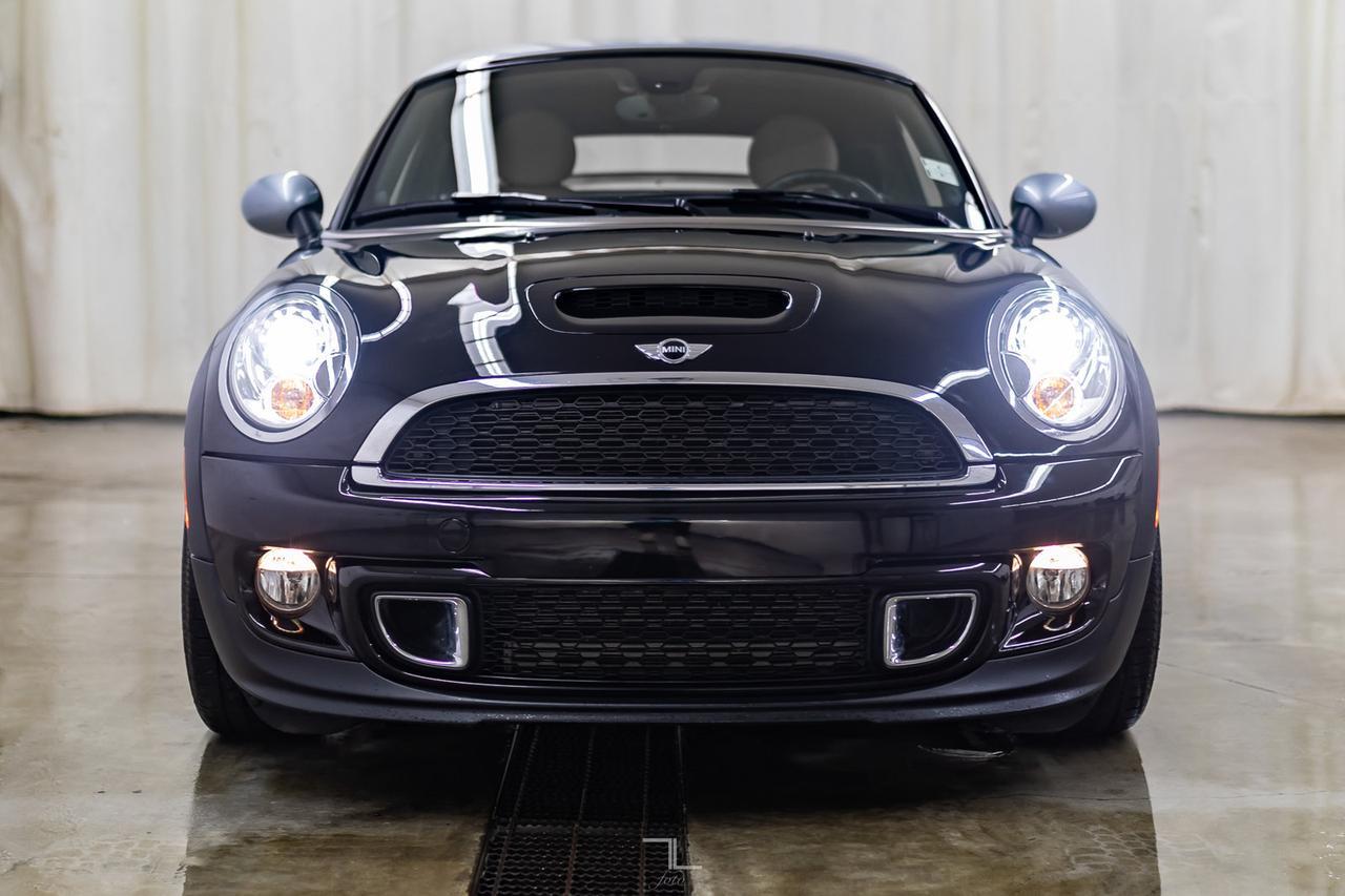 2014 MINI Cooper S Coupe Manual Leather Nav Red Deer AB
