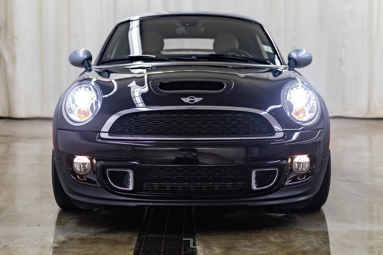 2014 MINI Cooper S Coupe Manual Leather Nav Red Deer AB