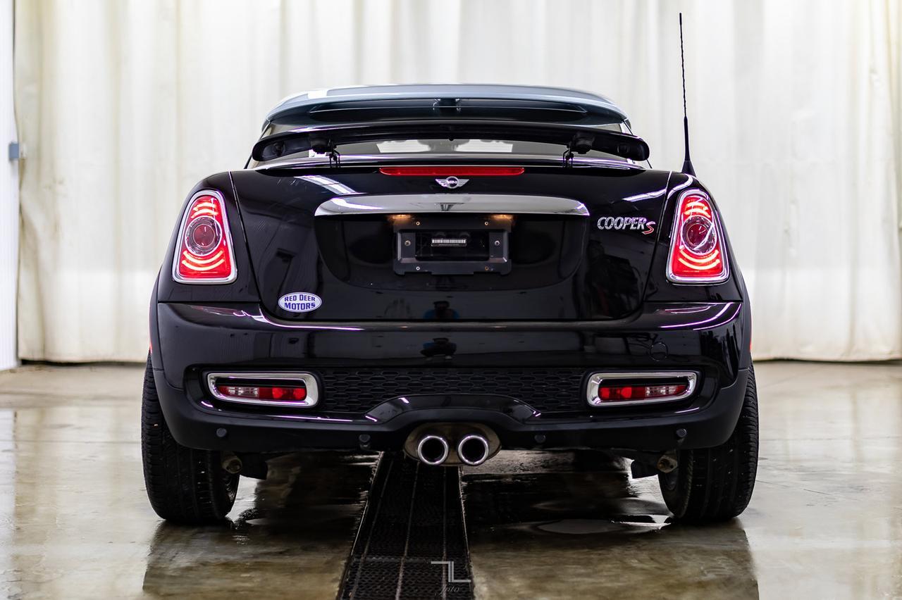 2014 MINI Cooper S Coupe Manual Leather Nav Red Deer AB