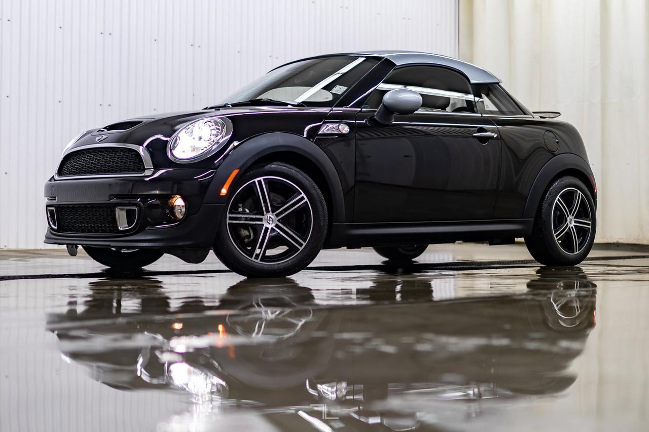 2014 MINI Cooper S Coupe Manual Leather Nav Red Deer AB