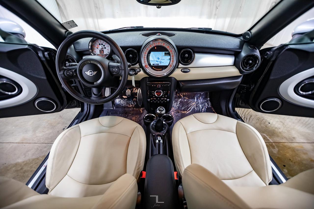 2014 MINI Cooper S Coupe Manual Leather Nav Red Deer AB