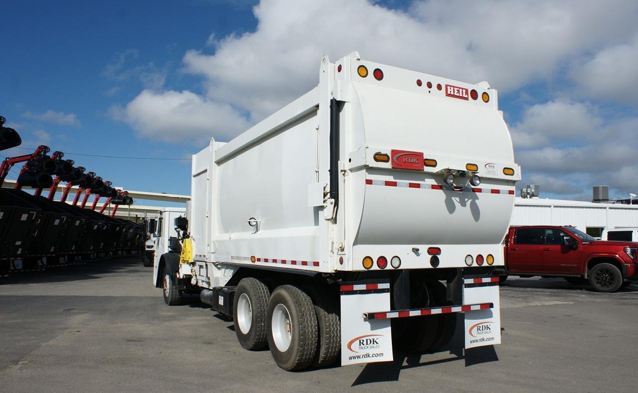 2014 Mack LEU613 30 yd. Heil Side Loader Garbage Truck Tampa FL