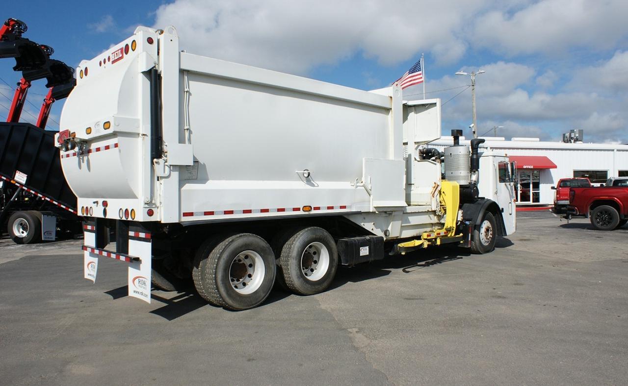 2014 Mack LEU613 30 yd. Heil Side Loader Garbage Truck Tampa FL