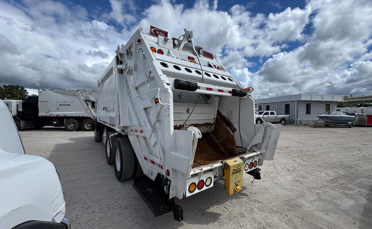 2014 Mack MRU613 25 Yard Heil Rear Loader Garbage Truck Tampa FL