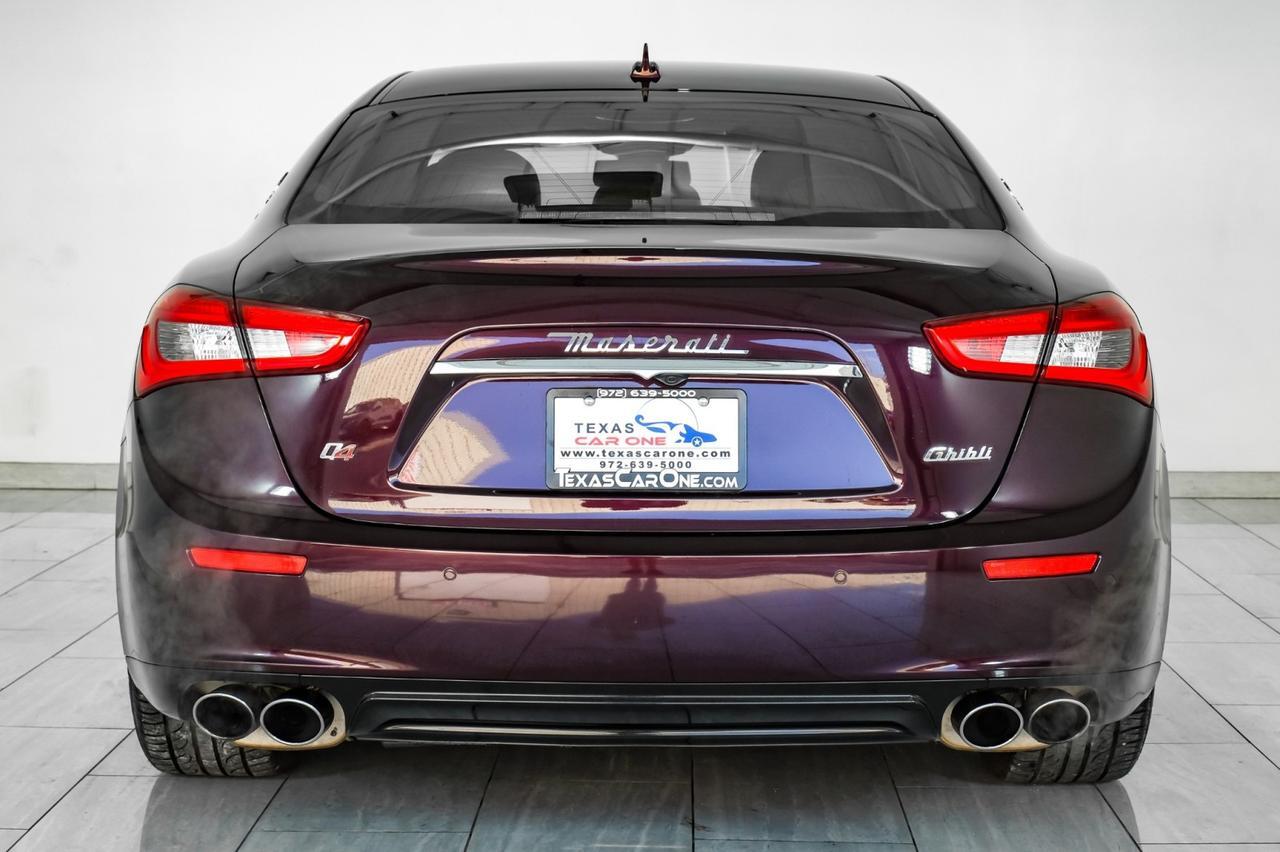 2014 Maserati Ghibli S Q4 AWD NAVIGATION SUNROOF LEATHER HEATED SEATS REAR CAMERA KEY Carrollton TX