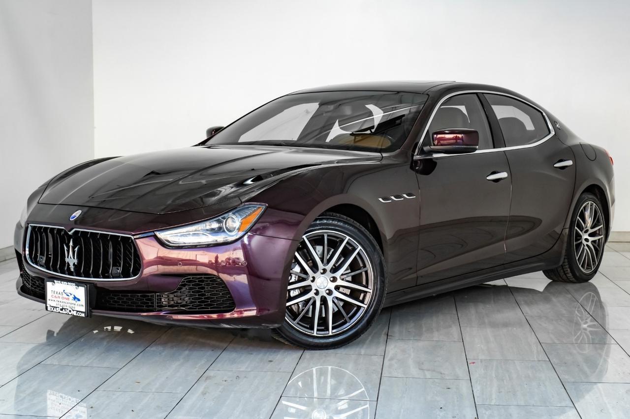 2014 Maserati Ghibli S Q4 AWD NAVIGATION SUNROOF LEATHER HEATED SEATS REAR CAMERA KEY Carrollton TX