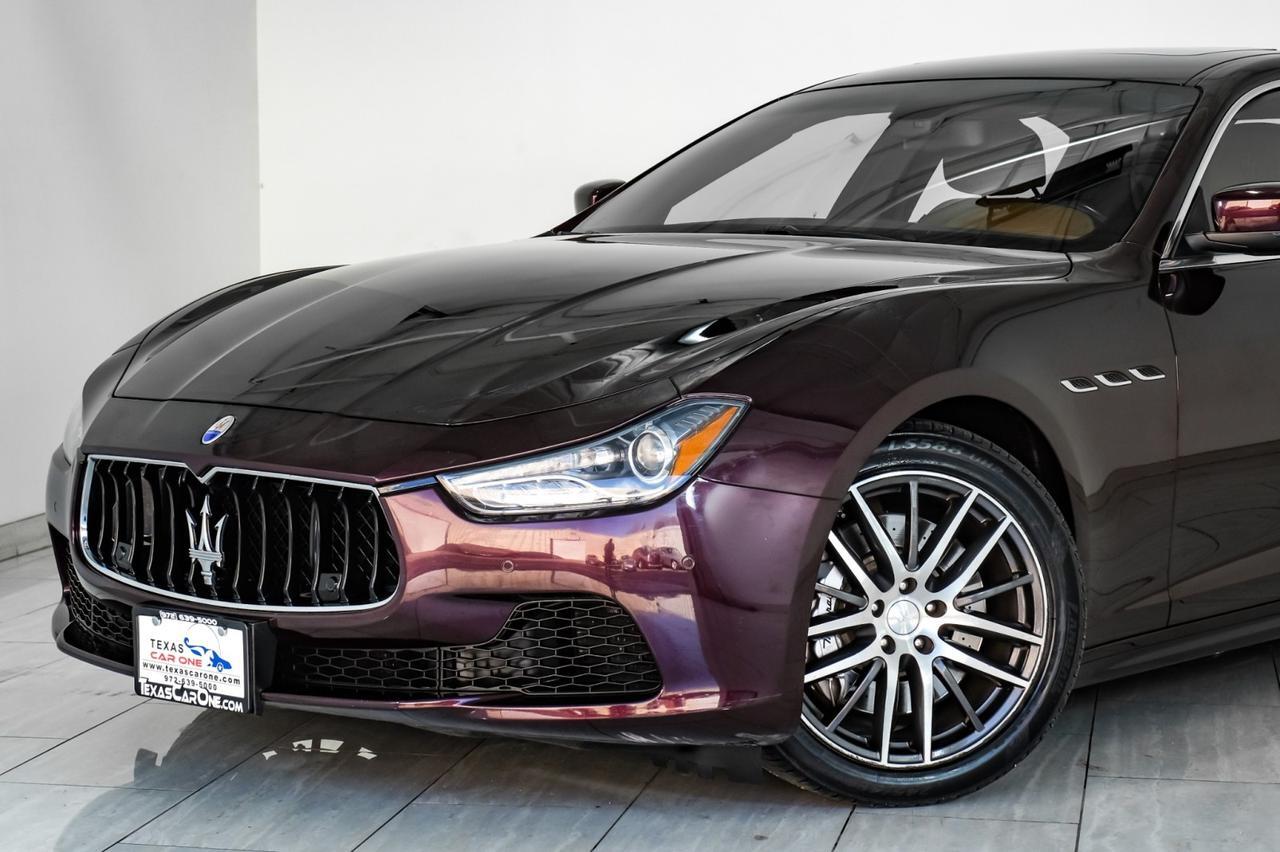 2014 Maserati Ghibli S Q4 AWD NAVIGATION SUNROOF LEATHER HEATED SEATS REAR CAMERA KEY Carrollton TX