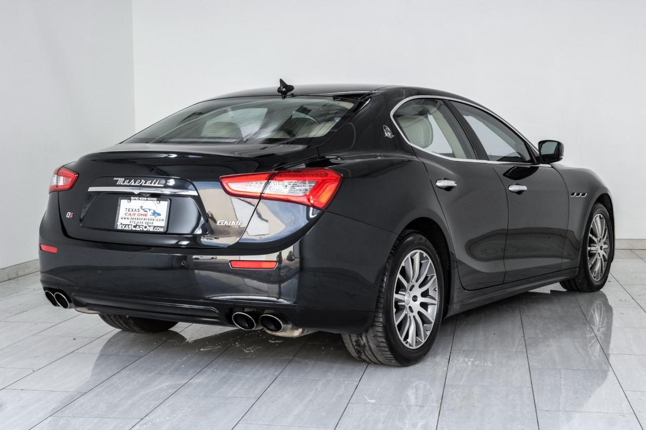 2014 Maserati Ghibli S Q4 AWD NAVIGATION SUNROOF LEATHER HEATED SEATS REAR CAMERA KEYLESS START Carrollton TX