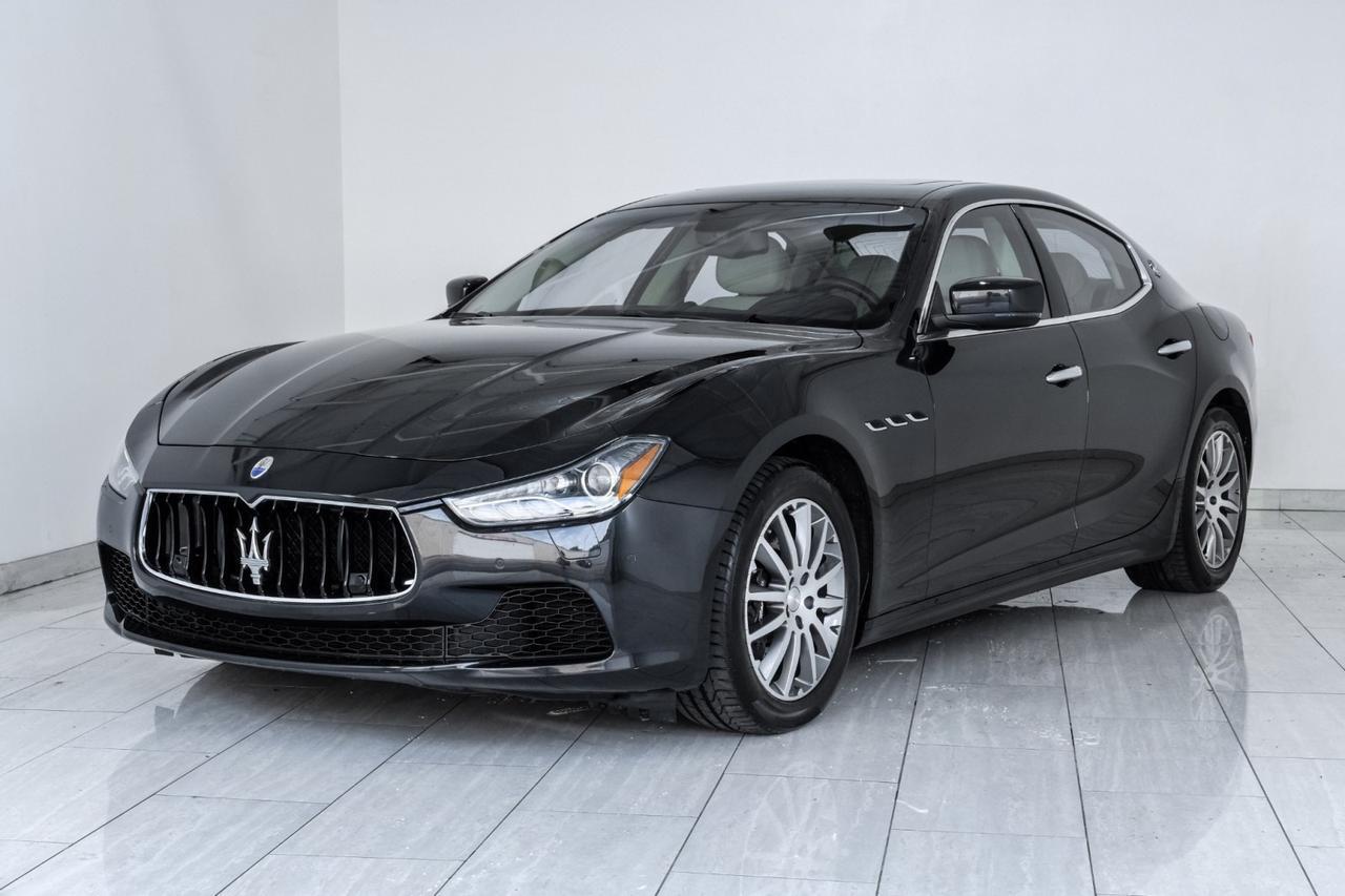 2014 Maserati Ghibli S Q4 AWD NAVIGATION SUNROOF LEATHER HEATED SEATS REAR CAMERA KEYLESS START Carrollton TX