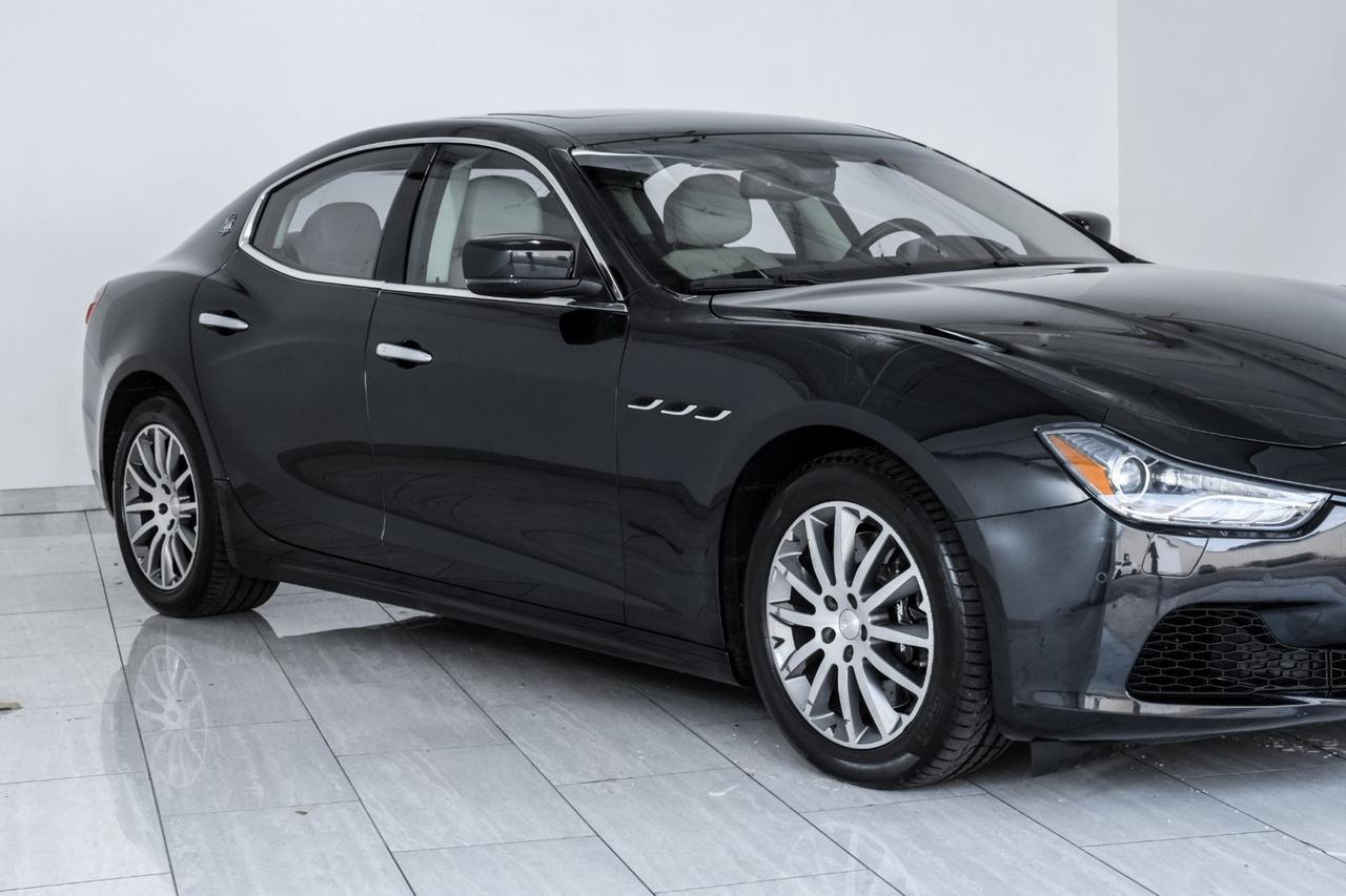 2014 Maserati Ghibli S Q4 AWD NAVIGATION SUNROOF LEATHER HEATED SEATS REAR CAMERA KEYLESS START Carrollton TX