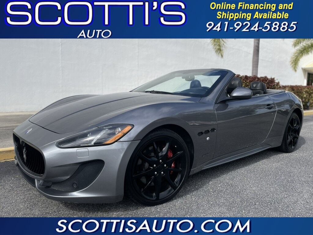 2014 Maserati GranTurismo Convertible Sport CONVERTIBLE CLEAN CARFAX