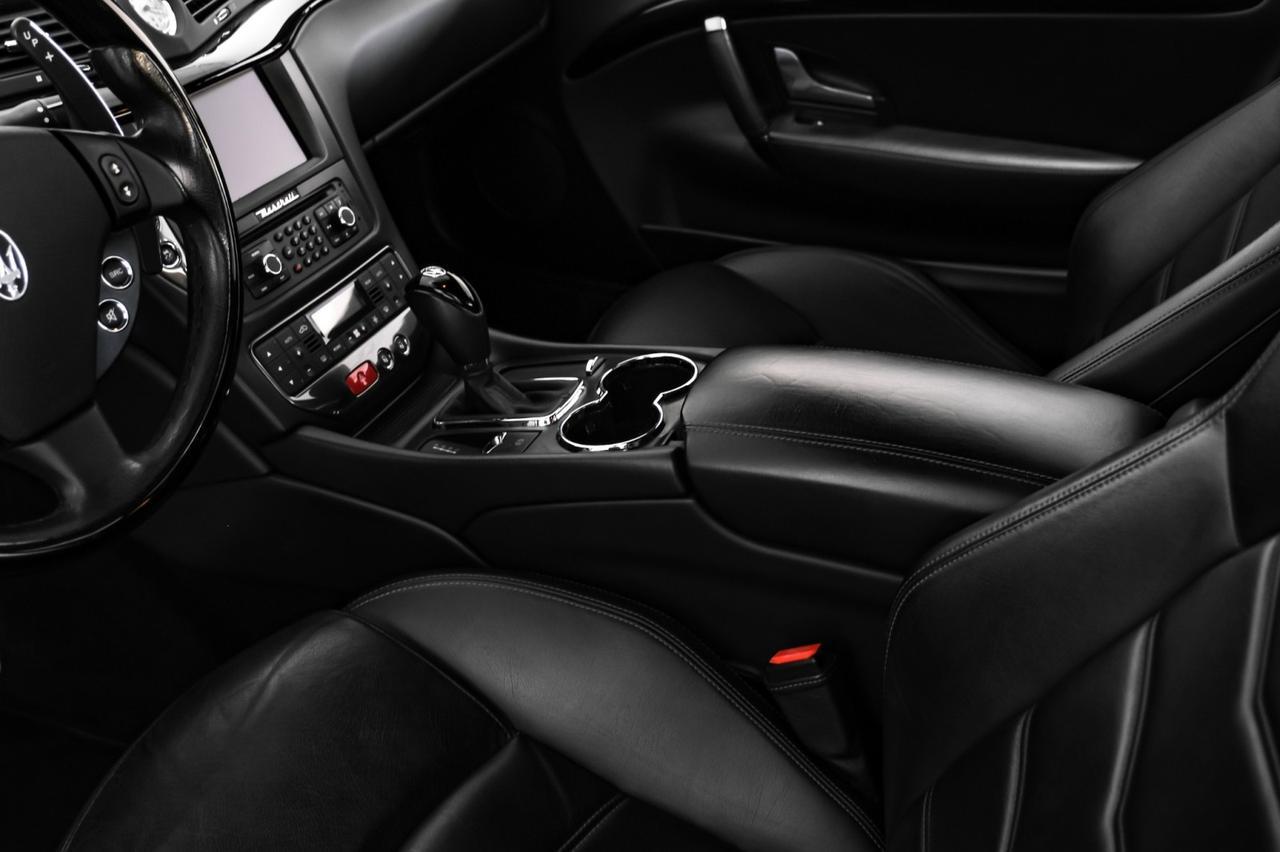 2014 Maserati GranTurismo SPORT NAVIGATION LEATHER HEATED SEATS FRONT AND REAR PARKING SENSORS BOSE SOUND PADDLE SHIFTERS Carrollton TX