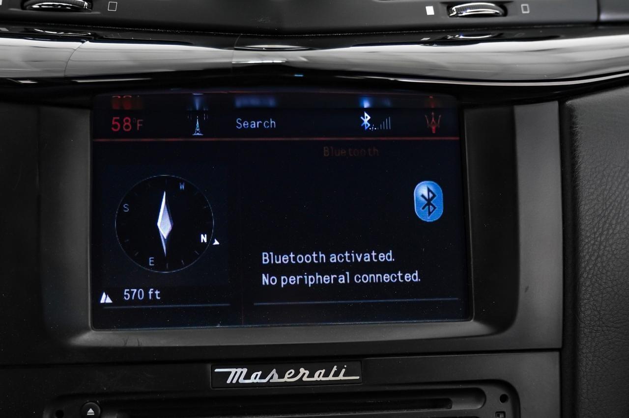 2014 Maserati GranTurismo SPORT NAVIGATION LEATHER HEATED SEATS FRONT AND REAR PARKING SENSORS BOSE SOUND PADDLE SHIFTERS Carrollton TX