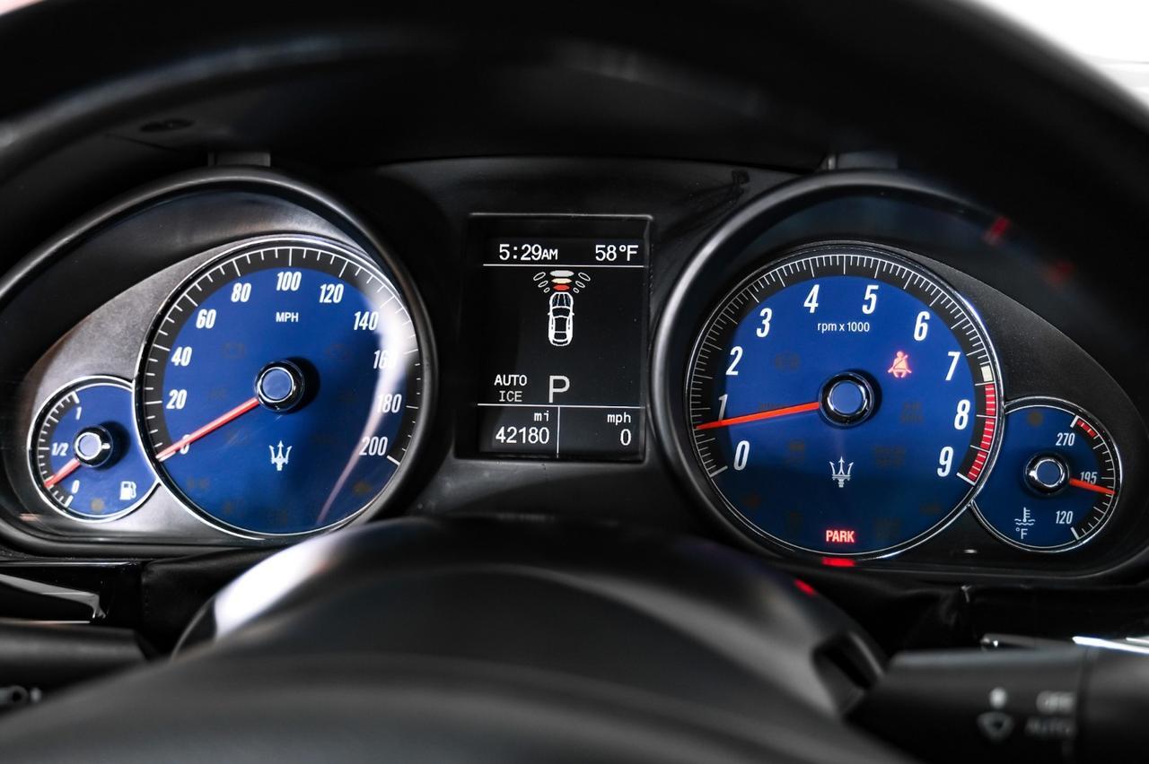 2014 Maserati GranTurismo SPORT NAVIGATION LEATHER HEATED SEATS FRONT AND REAR PARKING SENSORS BOSE SOUND PADDLE SHIFTERS Carrollton TX