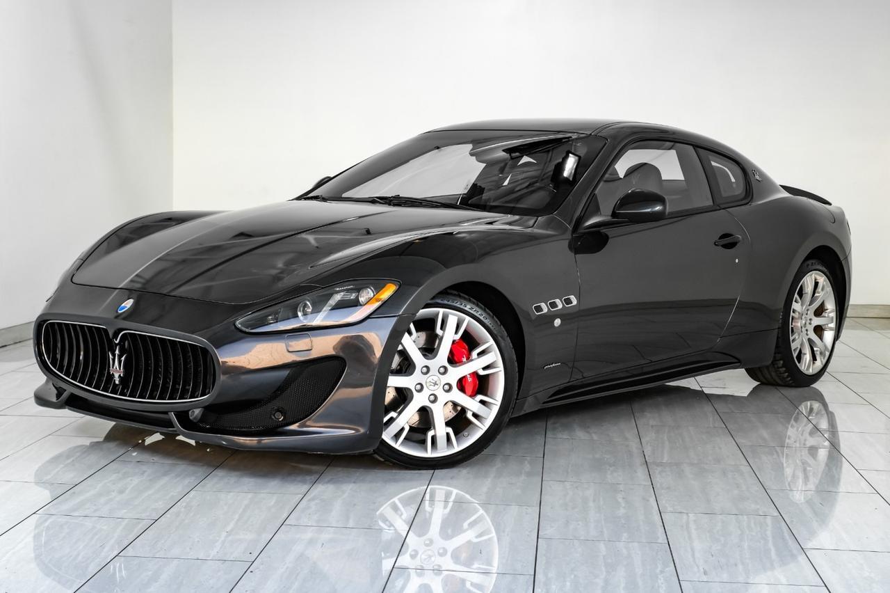 2014 Maserati GranTurismo SPORT NAVIGATION LEATHER HEATED SEATS FRONT AND REAR PARKING SENSORS BOSE SOUND PADDLE SHIFTERS Carrollton TX