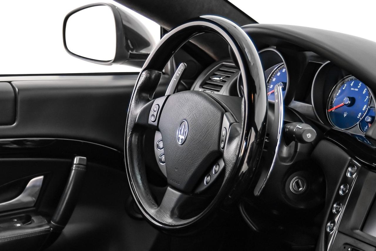 2014 Maserati GranTurismo SPORT NAVIGATION LEATHER HEATED SEATS FRONT AND REAR PARKING SENSORS BOSE SOUND PADDLE SHIFTERS Carrollton TX